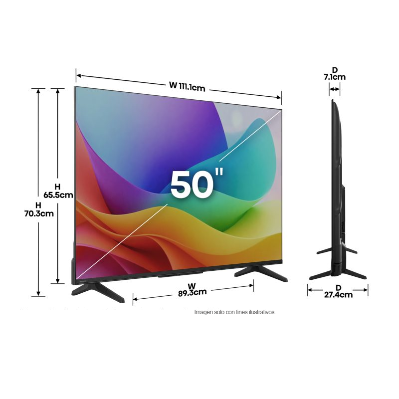 Televisor 40" QLED Smart | serie Q4 modelo 40Q4SV | Hisense