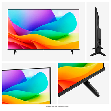 Televisor 43" QLED Smart | serie Q4 FHD, modelo 43Q4SV | Hisense