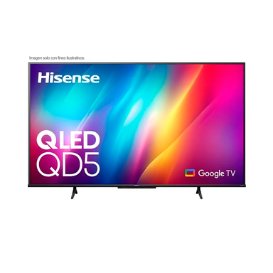 Televisor 43" QLED Smart | serie QD5 4K, modelo 43QD5SV | Hisense