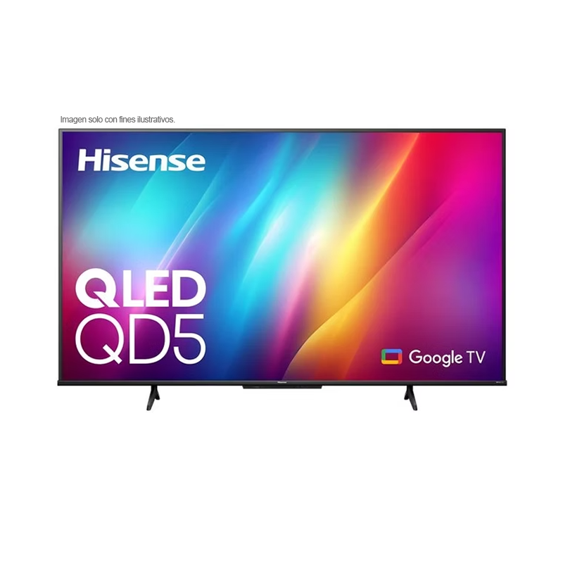 Televisor 43" QLED Smart | serie QD5 4K, modelo 43QD5SV | Hisense