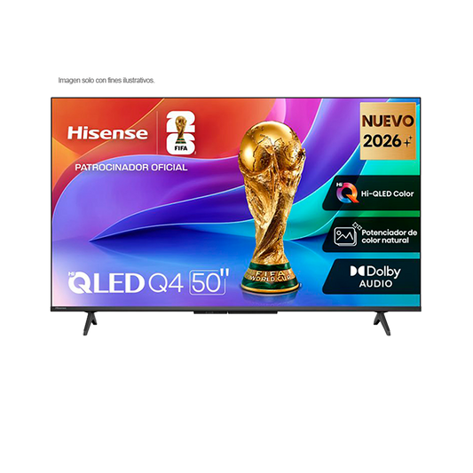 Televisor 50" QLED Smart | serie Q4 FHD, modelo 50Q4SV | Hisense | VIDDA