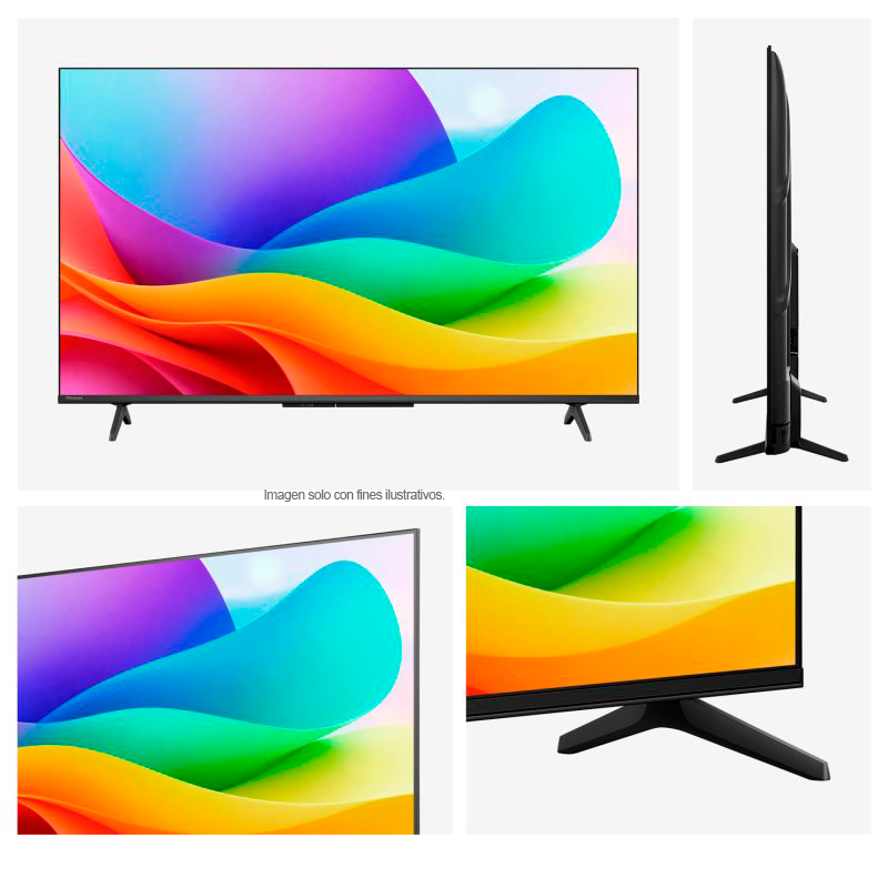 Televisor 50" QLED Smart | serie Q4 FHD, modelo 50Q4SV | Hisense | VIDDA