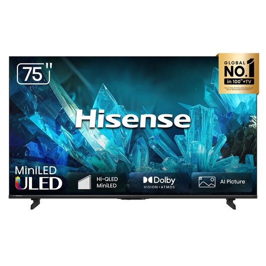 Televisor 75" ULED Mini LED Smart | serie U6 modelo 75U6ESV | Hisense