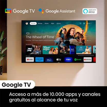 Televisor 65" QLED Smart | CANVAS TV, modelo 65S7N | Hisense