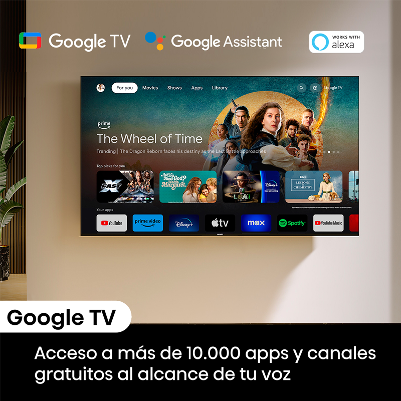 Televisor 65" QLED Smart | CANVAS TV, modelo 65S7N | Hisense