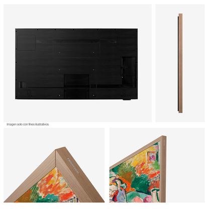 Televisor 65" QLED Smart | CANVAS TV, modelo 65S7N | Hisense
