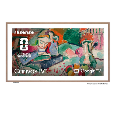 Televisor QLED Smart 75" modelo 75S7N de Hisense, con Google TV