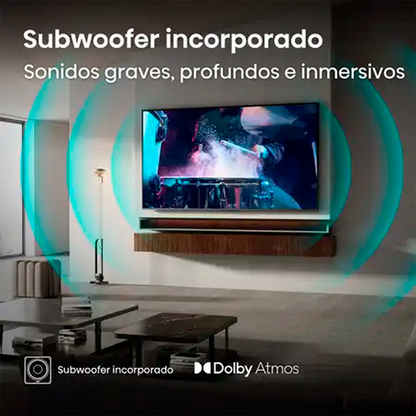 Televisor 100" Mini LED Smart | serie u7, modelo 100U7QG | Hisense | Google TV