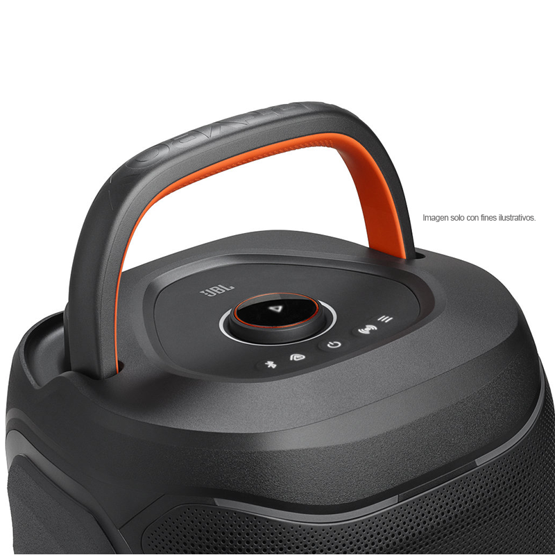 Party Box 130 JBL, potencia de 200 W RMS, modelo JBLPB130BLKAM.