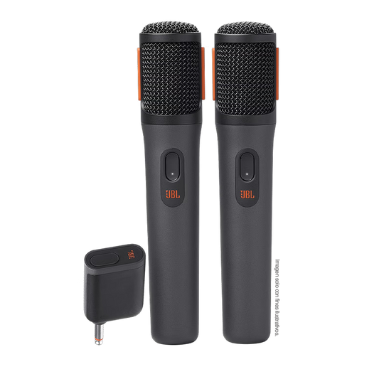 Micrófono inalámbrico PartyBox Wireless Mic JBL color negro.