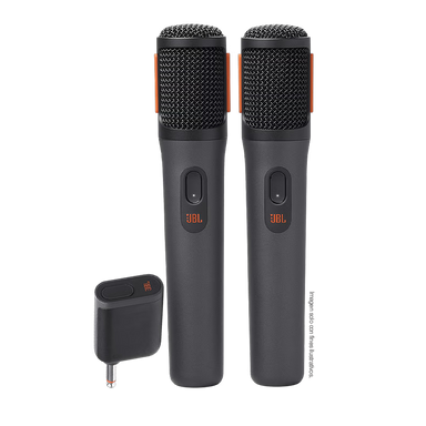 Micrófono inalámbrico PartyBox Wireless Mic JBL color negro.