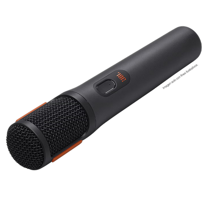 Micrófono inalámbrico PartyBox Wireless Mic JBL color negro.