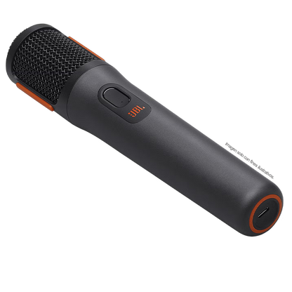 Micrófono inalámbrico PartyBox Wireless Mic JBL color negro.