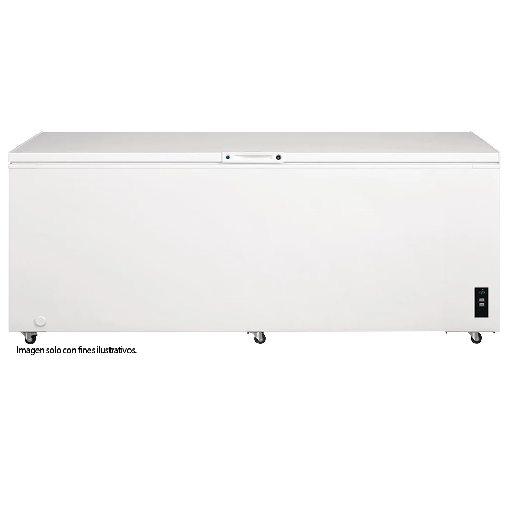 Congelador horizontal 25pc, modelo FFC25P3MVW Frigidaire, inverter, color blanco