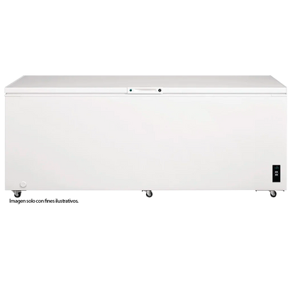 Congelador horizontal 25pc, modelo FFC25P3MVW Frigidaire, inverter, color blanco