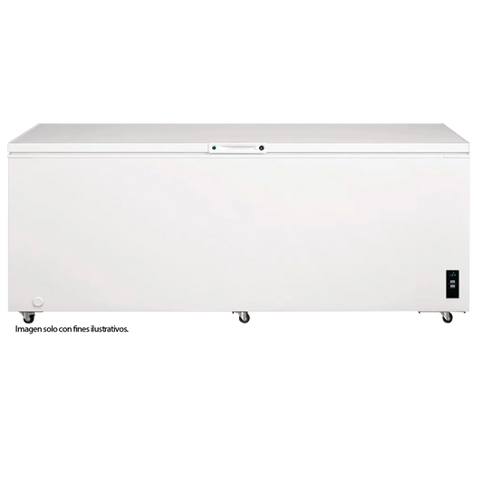 Congelador horizontal 25pc, modelo FFC25P3MVW Frigidaire, inverter, color blanco