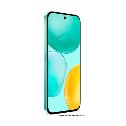 Celular Honor X6C en color Azul Cian, Dual card, 8GB + 256GB