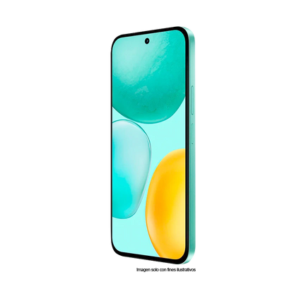 Celular Honor X6C en color Azul Cian, Dual card, 8GB + 256GB