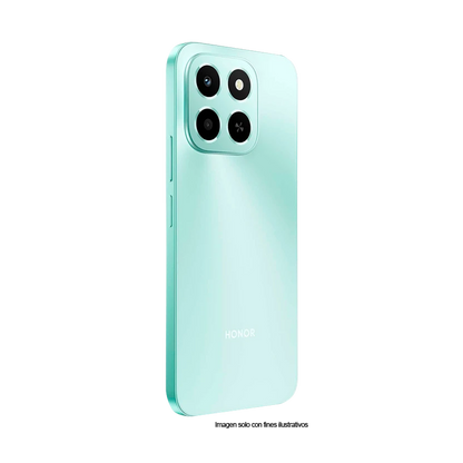 Celular Honor X6C en color Azul Cian, Dual card, 8GB + 256GB