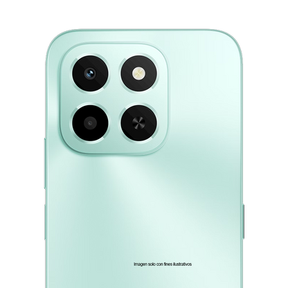 Celular Honor X6C en color Azul Cian, Dual card, 8GB + 256GB