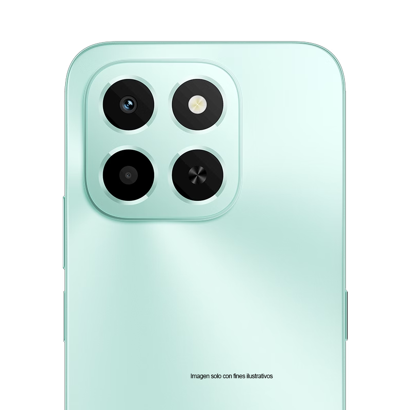 Celular Honor X6C en color Azul Cian, Dual card, 8GB + 256GB