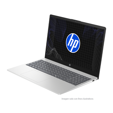 Laptop 15-fd2350la HP, pantalla 15.6" , procesador Intel Core Ultra 5 225U, 8Gb 512GB, color plateado natural, windows 11