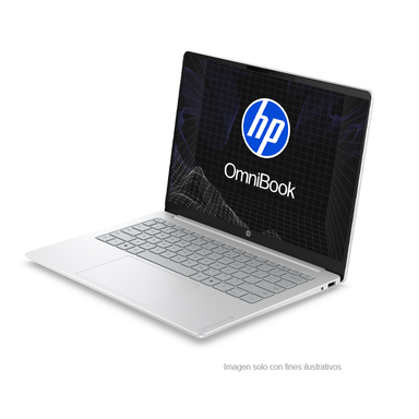 Laptop OmniBook 3 14-hu0050la HP | pantalla 14" | Procesador Core 5 120U | 8GB, 512GB color silver