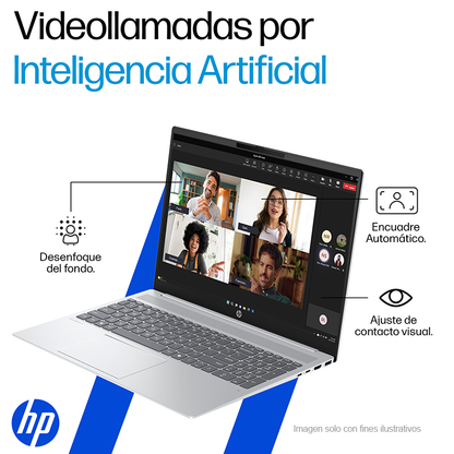 Laptop OmniBook 5 16-ag1051la HP, AMD RYZEN AI 5 340, 16GB, 512GB, Windows 11 home