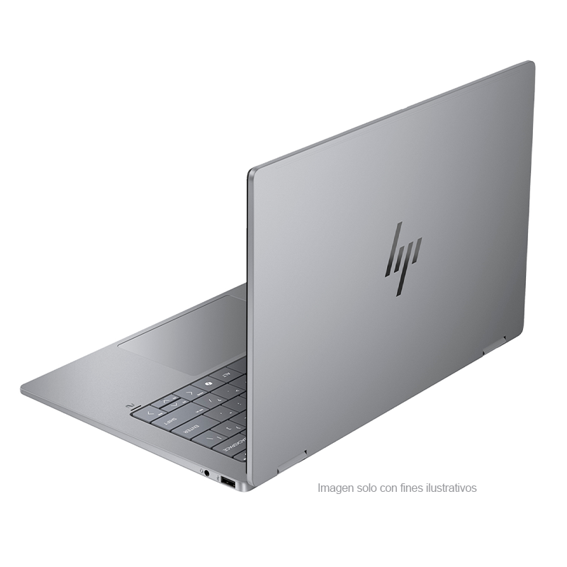 Laptop OmniBook X Flip 14-fk0074la HP, AMD Ryzen AI 7 350, pantalla de 14", 1TB, 24GB, color meteoro