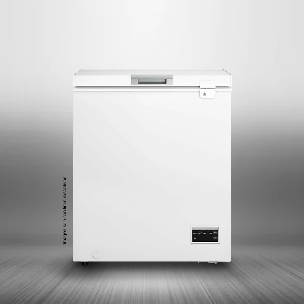 Congelador horizontal 5 pc, FFH05S3N5AW Frigidaire, cierre con llave de seguridad, compresor inverter.