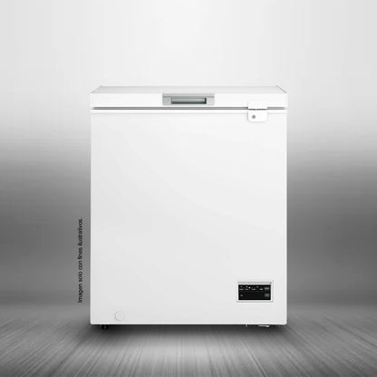 Congelador horizontal 5 pc, FFH05S3N5AW Frigidaire, cierre con llave de seguridad, compresor inverter.