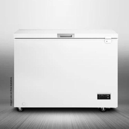 Congelador horizontal 11 pc, FFH11S3N5AW Frigidaire, cierre con llave de seguridad, compresor inverter.