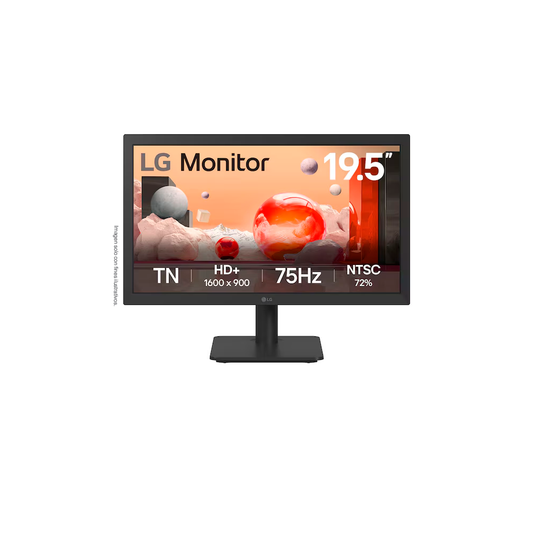 Monitor LED básico 19.5" HD, modelo 20U401A-B.AWP. LG