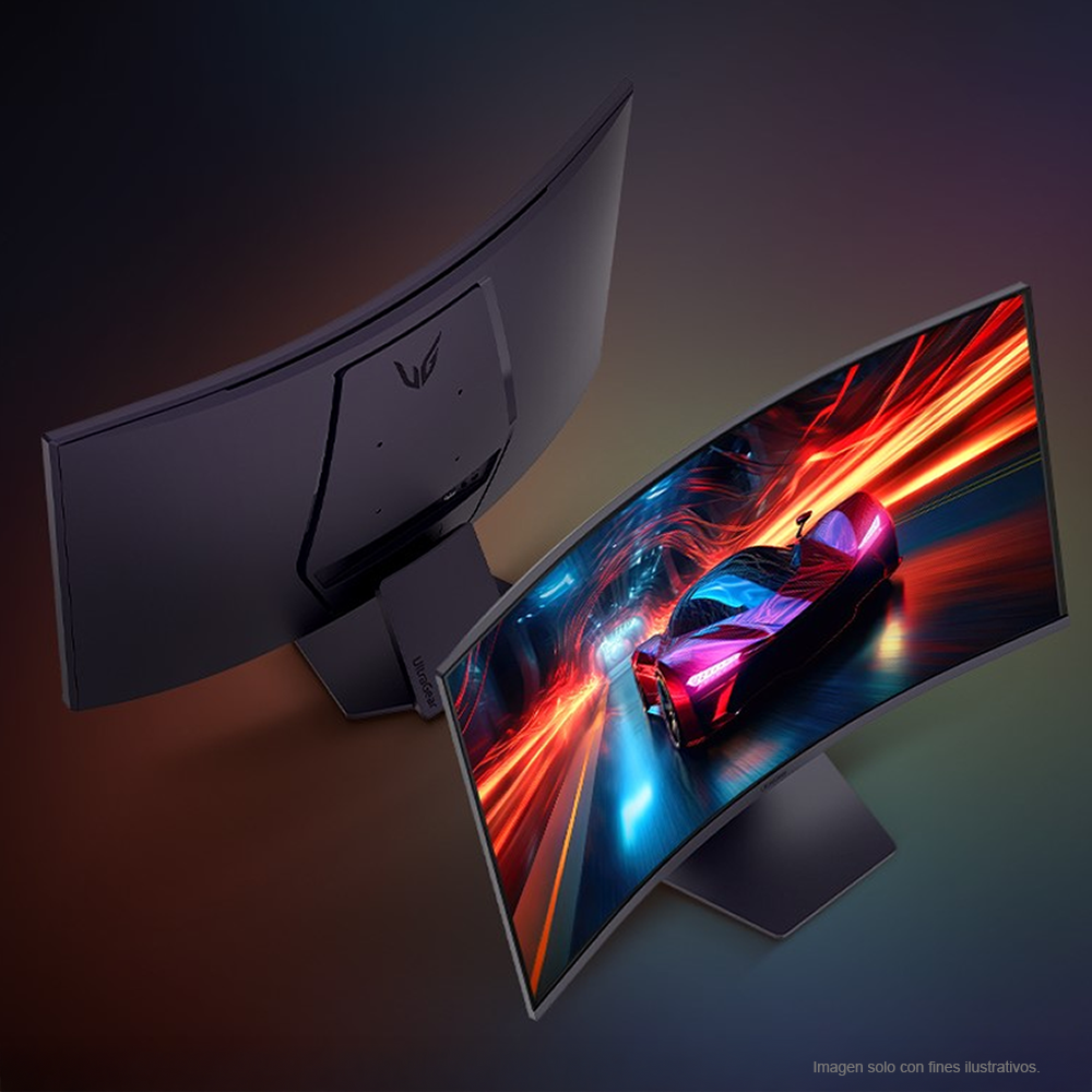 MonitorCurvo Gaming UltraGear 32", 1000R QHD 1MS 180Hz, modelo 32GS60QC-B. LG