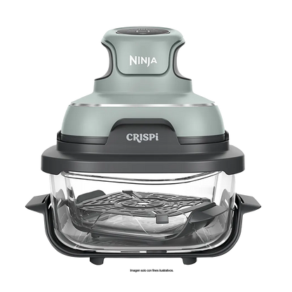 Freidora de aire portátil de cristal Ninja Crispi FN101SG Capacidad 3.8L