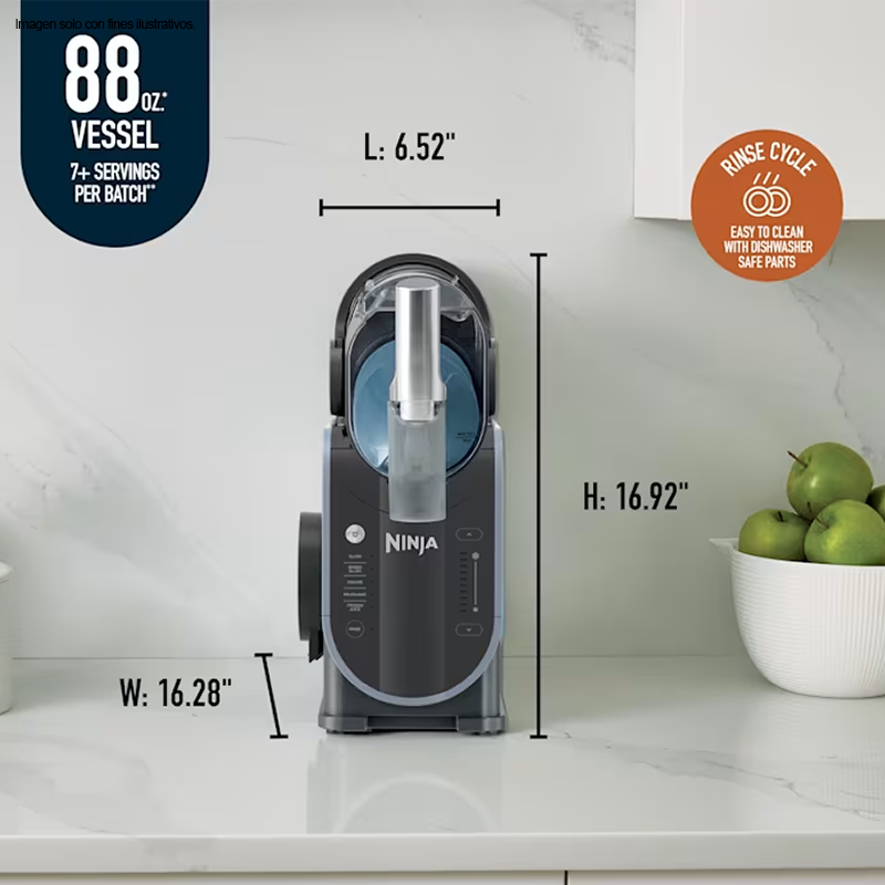 Máquina profesional para bebidas y granizados Modelo FS301LAA Ninja