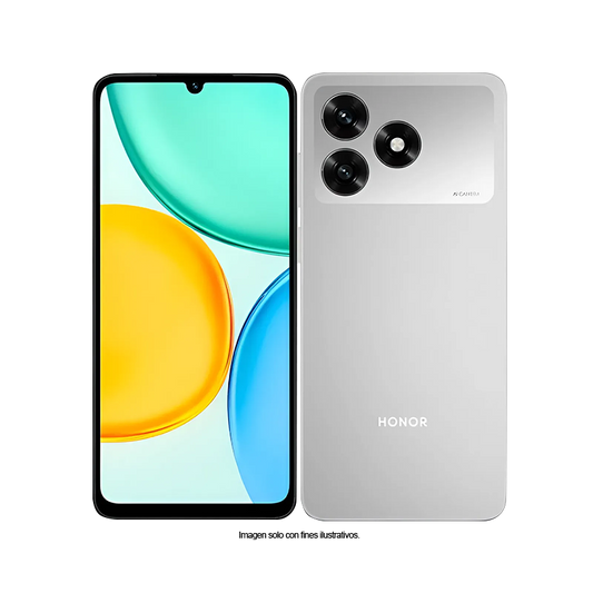 Smartphone Honor X5D, color plata meteoro 4GB+128GB, dual card