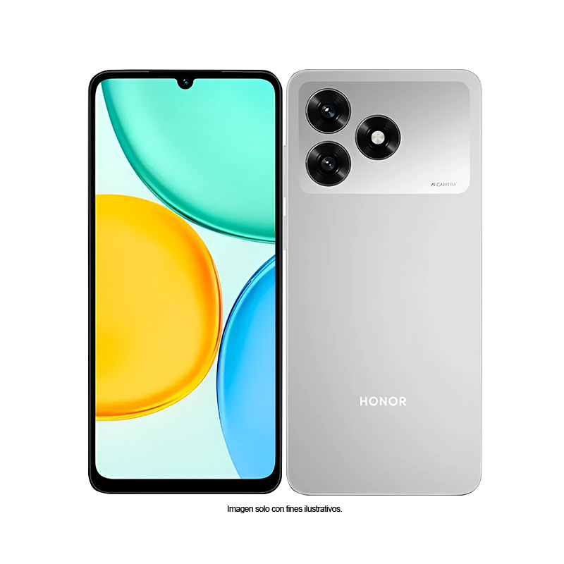 Smartphone Honor X5D, color plata meteoro 4GB+128GB, dual card