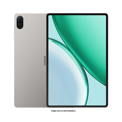 Tablet Honor PAD X8B, color gris espacial, funda plegable para bandeja de entrada