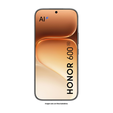Smartphone Honor 600 color negro, pantalla 6.5" Amoled, dual card
