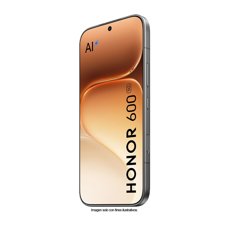 Smartphone Honor 600 color negro, pantalla 6.5" Amoled, dual card