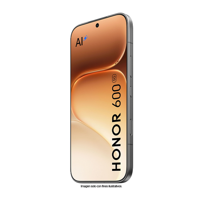 Smartphone Honor 600 color negro, pantalla 6.5" Amoled, dual card