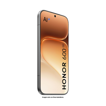 Smartphone Honor 600 color negro, pantalla 6.5" Amoled, dual card
