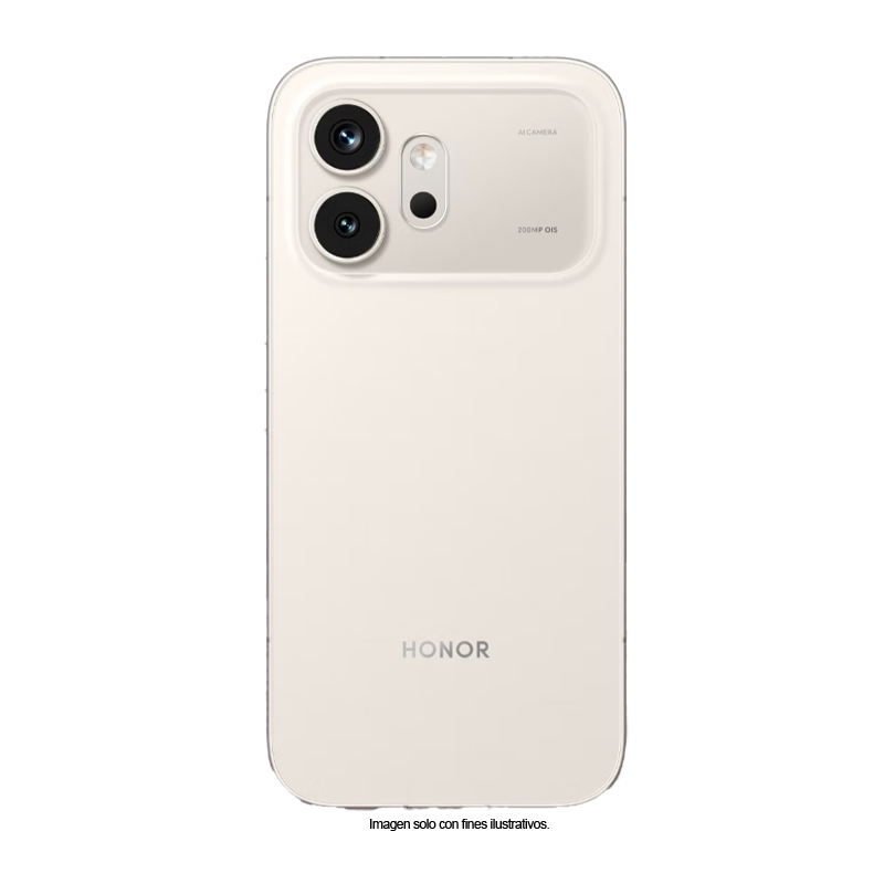 Smartphone Honor 600 color dorado blanco, pantalla 6.5" Amoled, dual card