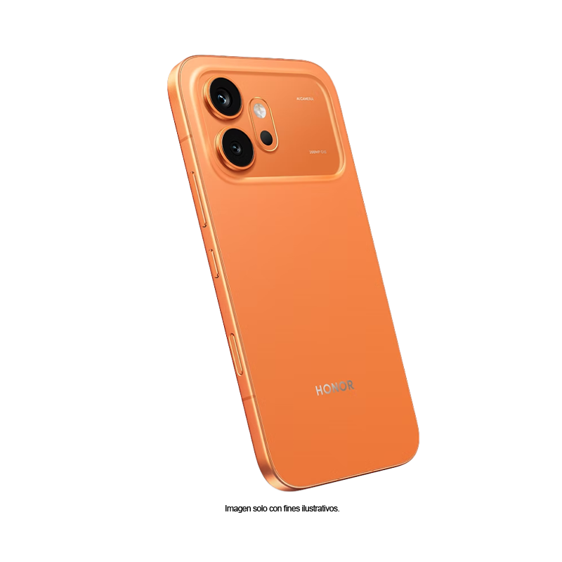 Smartphone Honor 600 color naranja, pantalla 6.5" Amoled, dual card