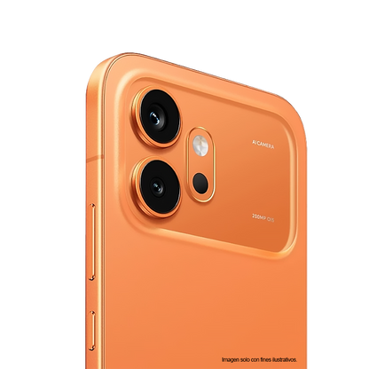 Smartphone Honor 600 color naranja, pantalla 6.5" Amoled, dual card
