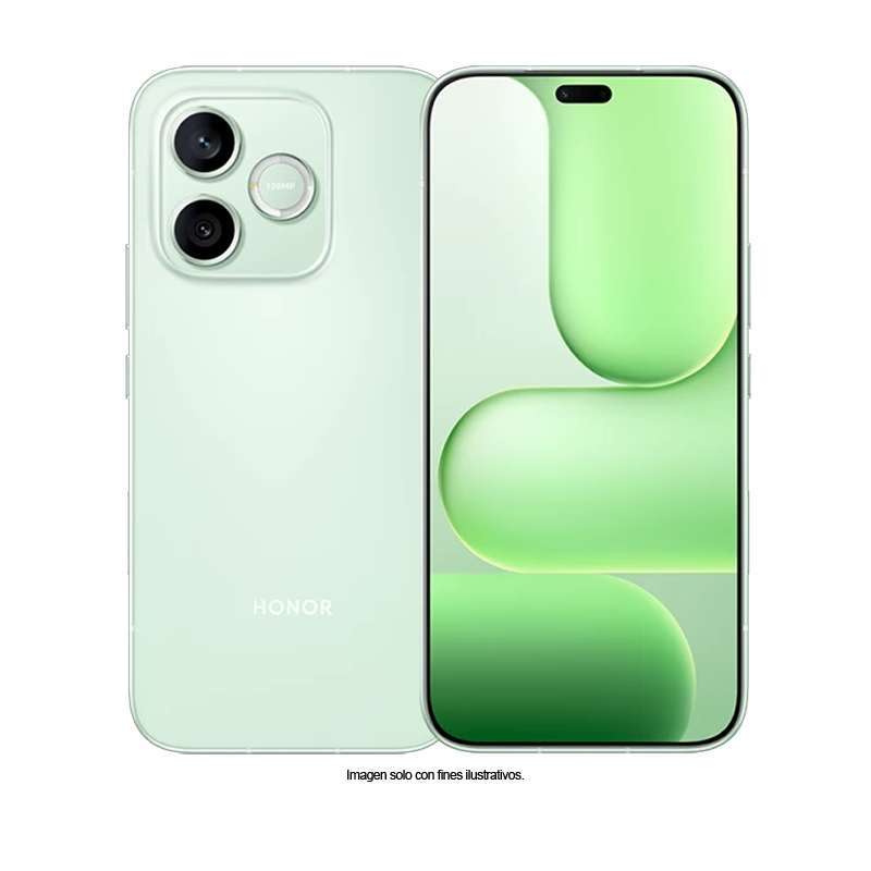 Celular Honor 600E color verde, pantalla 6.6", dual card, 8GB+256GB