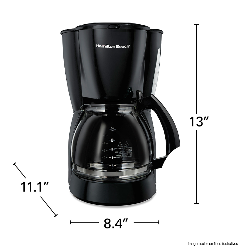 Cafetera 12 tazas modelo HB49316G-MX, Hamilton Beach