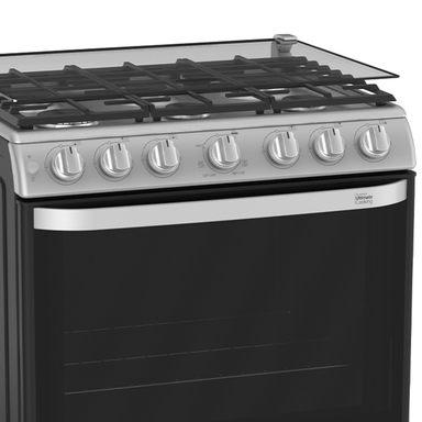 Combo de estufa 30" a gas Mabe WEM7659CFIS3 + Cafetera Oster BVSTDCS121B 12 tazas.