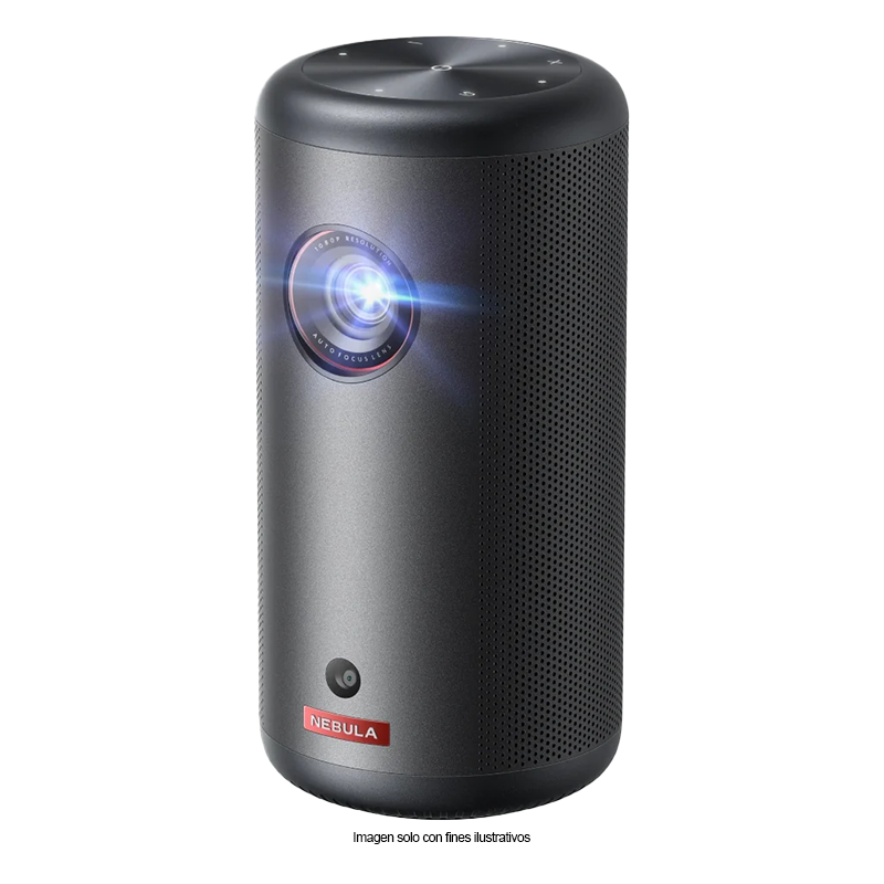 Proyector Nebula Capsule 3. Google TV, Hey Google. Con una pantalla de hasta 120"